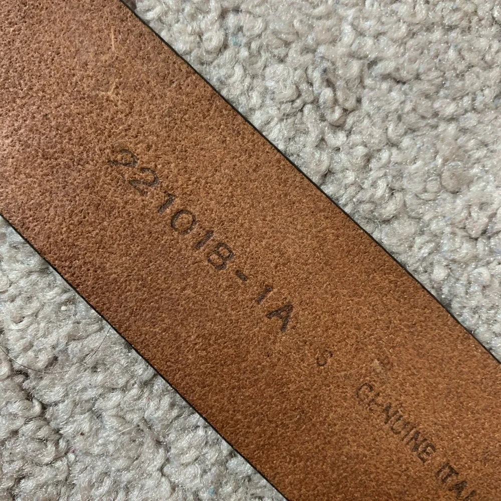 Olga Santini small Italian leather embellish‎ belt